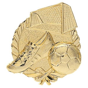 Wreath Soccer W B figuur incl. schroefdraad