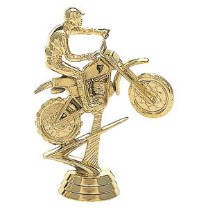 Dirt Bike figuur incl. schroefdraad