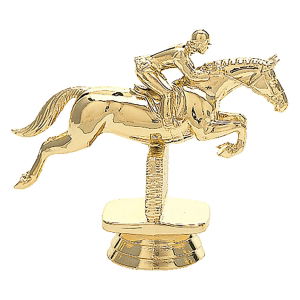 Jumping Horse figuur incl. schroefdraad