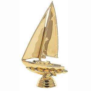 Sailboat figuur incl. schroefdraad
