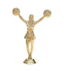 Cheerleader F figuur incl. schroefdraad