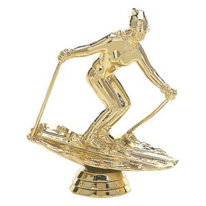 Snow Skier M figuur incl. schroefdraad