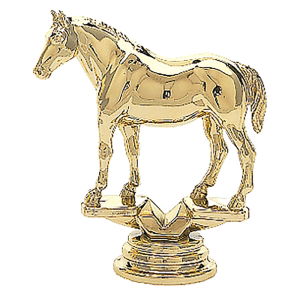 Quarter Horse figuur incl. schroefdraad