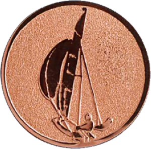 afslag zeilen (1 boot)