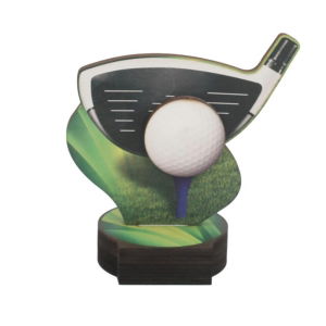 Full wood trophy Golf