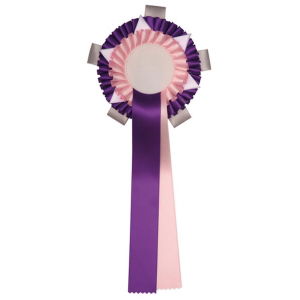 R30 Rozet 2-rings ster en lus