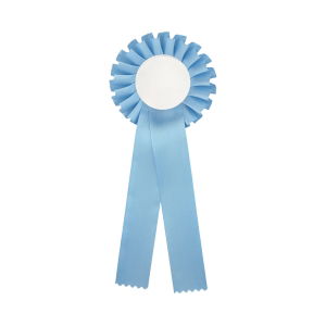 R1 Rozet 1-rings blanco