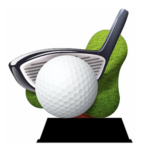 Wood trophy golf