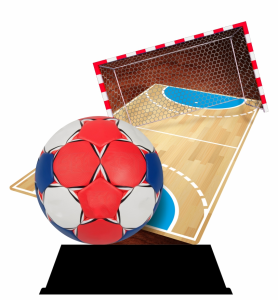 Wood trophy handbal