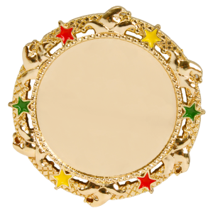 Zamac carnaval pin 40mm