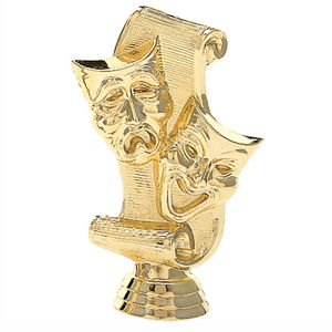 Drama Mask figuur incl. schroefdraad