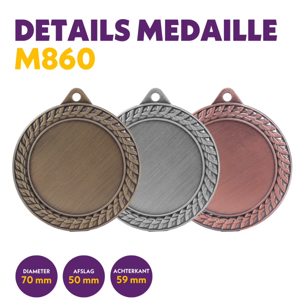 Medal 860 iron 70mm - Afbeelding 3