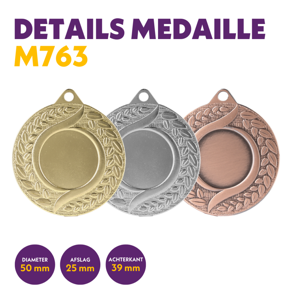 Medal 763 Iron 50mm - Afbeelding 3