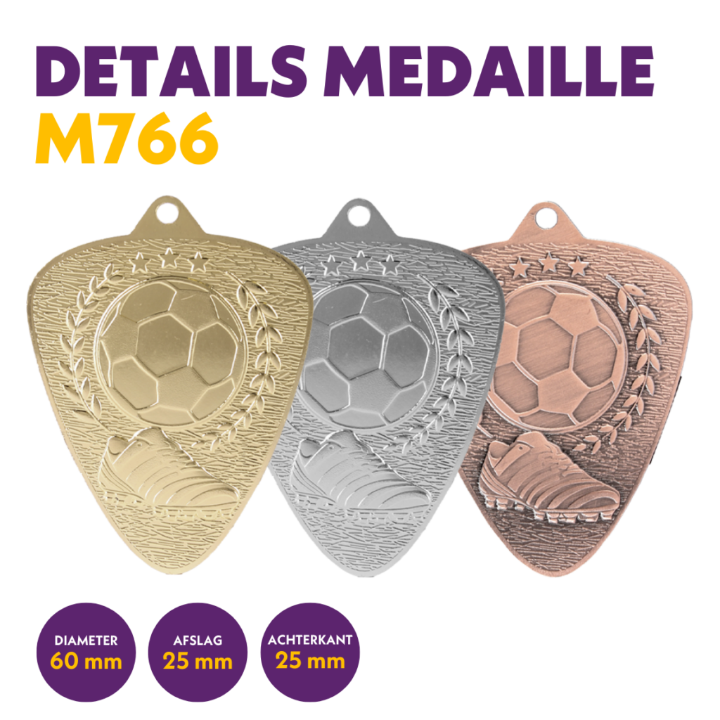 Medal 766 Iron 60mm - Afbeelding 3